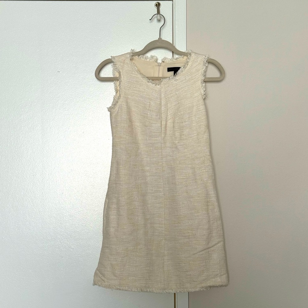 Banana Republic Cream Linen Dress 00